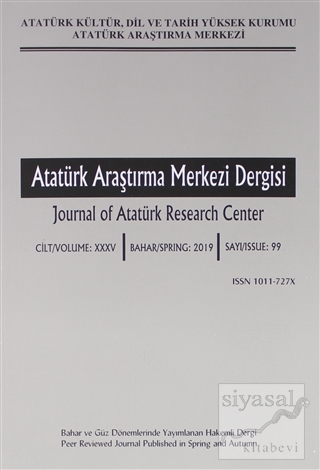 Atatürk Araştırma Merkezi Dergisi Sayı: 99 Kolektif