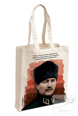 Atatürk (Kalpaklı) - Aforizma Bez Çanta