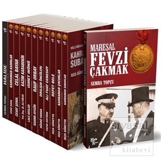 Atatürk ve Milli Mücadele Kütüphanesi Seti - 12 Kitap Semra Topçu