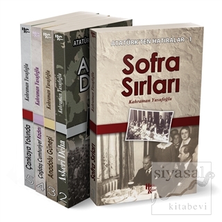 Atatürk'ten Hatıralar - 5 Kitap Set Kahraman Yusufoğlu
