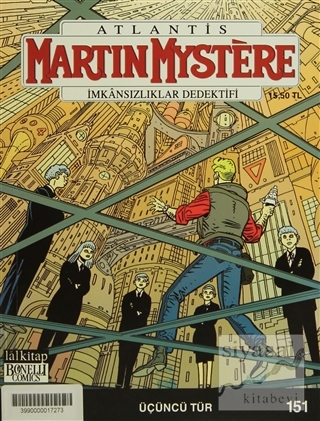 Atlantis Martin Mystere İmkansızlıklar Dedektifi Sayı: 151 - Üçüncü Tü