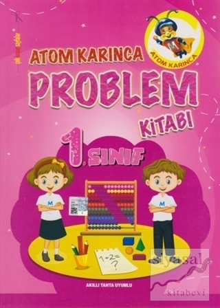 Atom Karınca 1. Sınıf Problemler Kitabı Ahmet Çelikkol