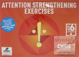 Attention Strengthening Exercises Dikkati Güçlendirme Seti Anasınıfı (