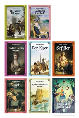 Avrupa Edebiyatı Seti (8 Kitap Takım) Kolektif