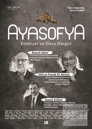 Ayasofya Dergisi Sayı: 16 Şubat-Mart 2017 Kolektif