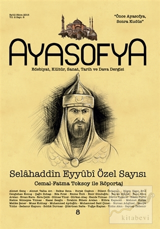 Ayasofya Dergisi Sayı: 8 Eylül-Ekim 2015 Kolektif