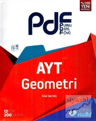 AYT Geometri PDF Planlı Ders Föyü Celal Saltaş