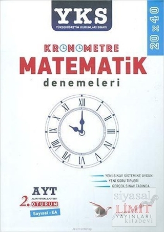 AYT Kronometre Matematik Denemeleri Kolektif