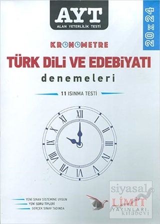 AYT Kronometre Türk Dili ve Edebiyatı Denemeleri Kolektif