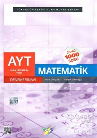 AYT Matematik 25x40 Deneme Kolektif