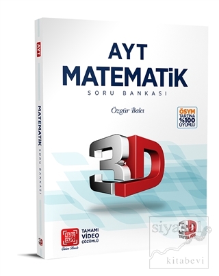 AYT Matematik 3D Soru Bankası Özgür Balcı