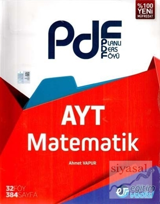 AYT Matematik PDF Planlı Ders Föyü Kolektif