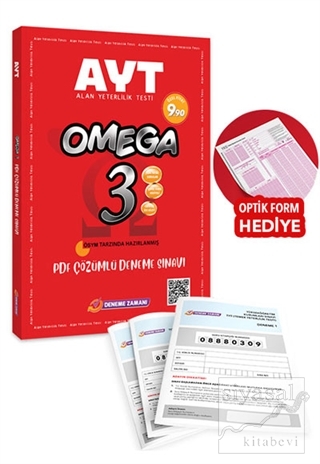 AYT Omega 3 PDF Çözümlü Deneme Sınavı Kolektif