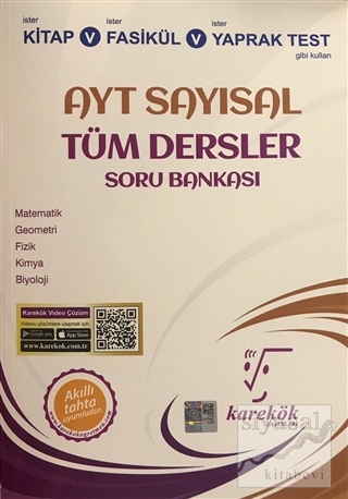 AYT Sayısal Tüm Dersler Soru Bankası Fatih Türkmen
