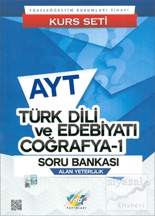 AYT Türk Dili ve Edebiyatı Coğrafya - 1 Soru Bankası Kolektif