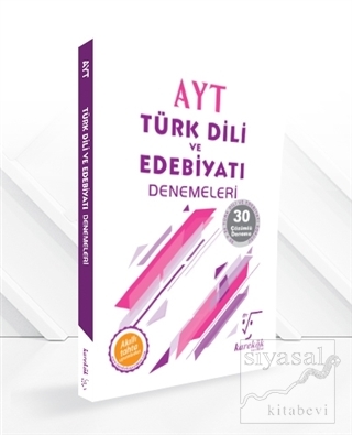 AYT Türk Dili ve Edebiyatı Denemeleri 30 Çözümlü Deneme Tahsin Ersin