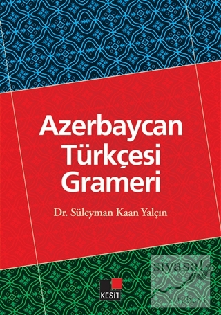 Azerbaycan Türkçesi Grameri Süleyman Kaan Yalçın