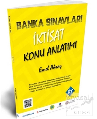 Banka Sınavları İktisat Konu Anlatımı Kitabı Emel Aksaç