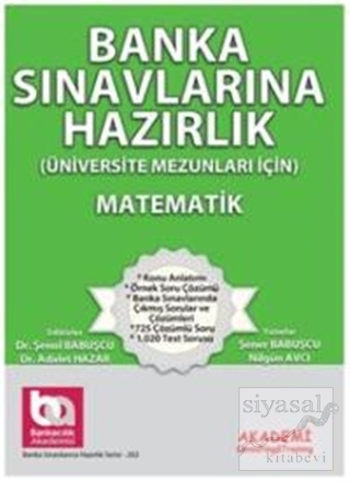 Banka Sınavlarına Hazırlık - Matematik Şener Babuşcu