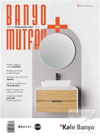 Banyo Mutfak Dergisi Sayı: 133 Ekim - Kasım 2020 Kolektif