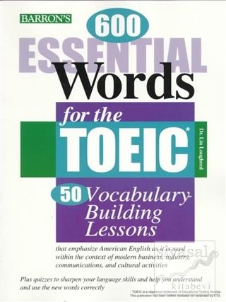 Barrons Essential Words For The Toeic Lin Lougheed