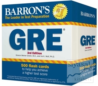 Barron's GRE 500 Flash Cards Sharon Wiener Green