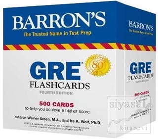 Barron's GRE Flashcards Sharon Weiner Green