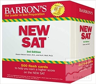 Barron's New SAT Flash Cards Sharon Weiner Green