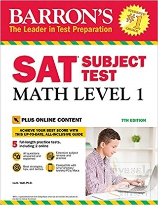 Barron's SAT Subject Test Math Level 1 Ira K. Wolf