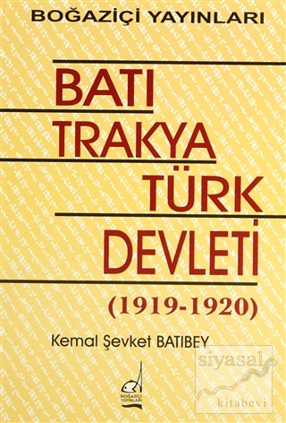 Batı Trakya Türk Devleti 1919-1920