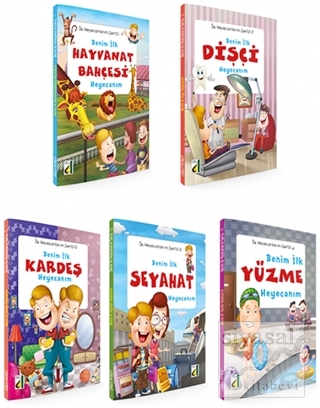 Benim İlk Heyecanlarım Serisi (5 Kitap Set) Ahmet Özel