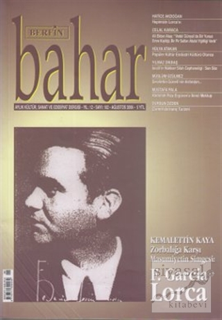 Berfin Bahar Aylık Kültür, Sanat ve Edebiyat Dergisi Sayı : 102 Kolekt
