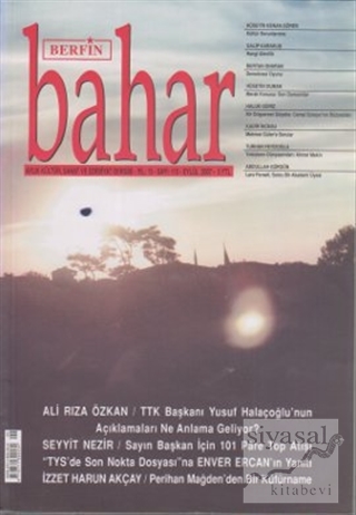 Berfin Bahar Aylık Kültür, Sanat ve Edebiyat Dergisi Sayı : 115 Kolekt