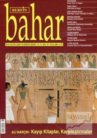 Berfin Bahar Aylık Kültür, Sanat ve Edebiyat Dergisi Sayı : 127 Kolekt