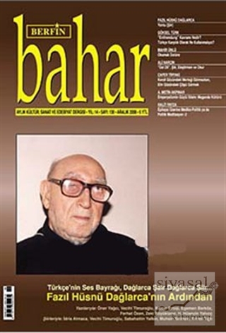 Berfin Bahar Aylık Kültür, Sanat ve Edebiyat Dergisi Sayı : 130 Kolekt