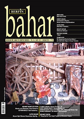 Berfin Bahar Aylık Kültür, Sanat ve Edebiyat Dergisi Sayı : 153 Kolekt