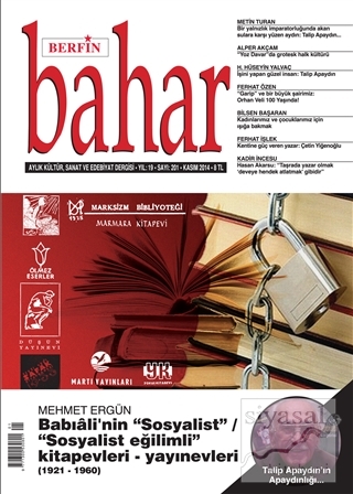 Berfin Bahar Aylık Kültür, Sanat ve Edebiyat Dergisi Sayı : 201 Kolekt