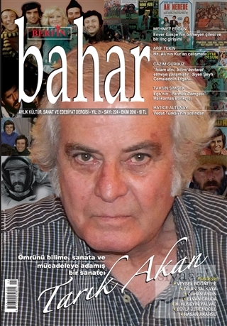 Berfin Bahar Aylık Kültür Sanat ve Edebiyat Dergisi Sayı: 224 Ekim 201