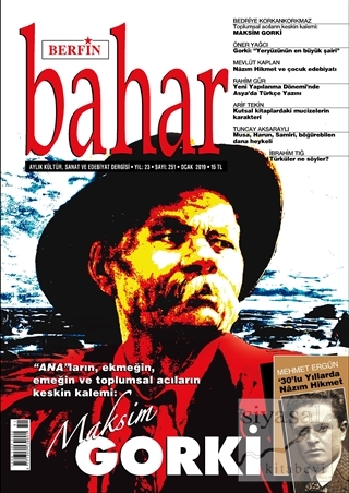 Berfin Bahar Aylık Kültür Sanat ve Edebiyat Dergisi Sayı: 251 Ocak 201