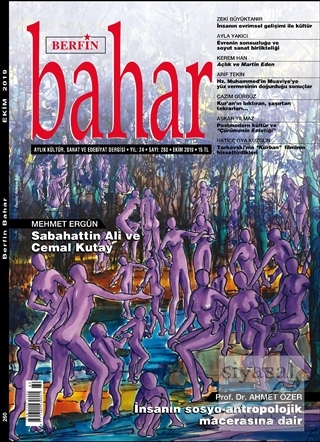 Berfin Bahar Aylık Kültür Sanat ve Edebiyat Dergisi Sayı: 260 Ekim 201