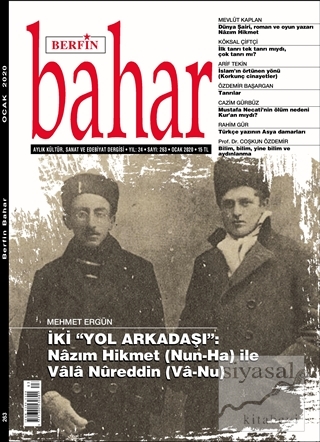 Berfin Bahar Aylık Kültür Sanat ve Edebiyat Dergisi Sayı: 263 Ocak 202