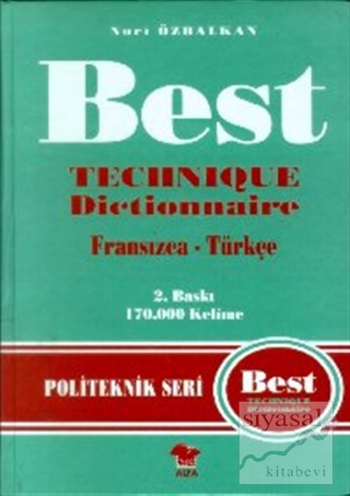 Best Technique Dictionnaire Fransızca - Türkçe 170.000 Kelime (Ciltli)