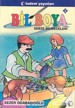 Bil Boya Eğlenceli Bilmece Boyamaca 3 Sebze Bilmeceleri