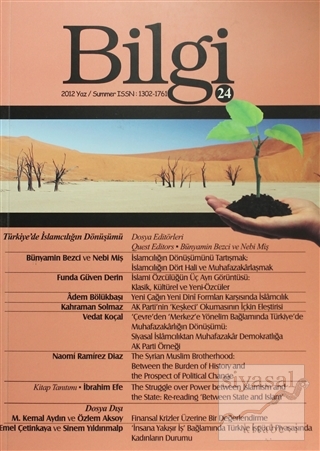 Bilgi Sosyal Bilimler Dergisi Sayı: 24 Yaz Kolektif