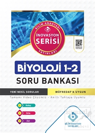 Bilim Anahtarı Yayınları Biyoloji 1-2 Soru Bankası Kolektif