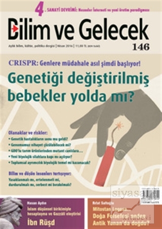 Bilim ve Gelecek Dergisi Sayı : 146 Nisan 2016 Kolektif