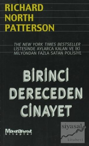 Birinci Dereceden Cinayet Richard North Patterson