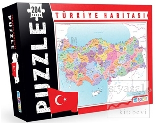 Blue Focus BF049 Türkiye Haritası - Puzzle