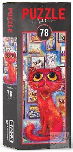 Blue Focus Red Cat – Puzzle
