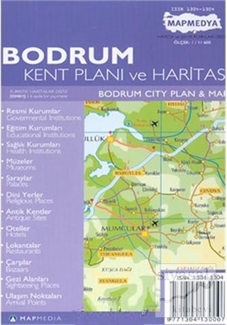 Bodrum Kent Planı ve Haritası Bodrum City Plan & Map Harita